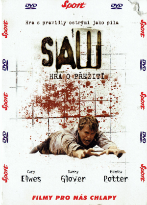 Saw - poničený obal